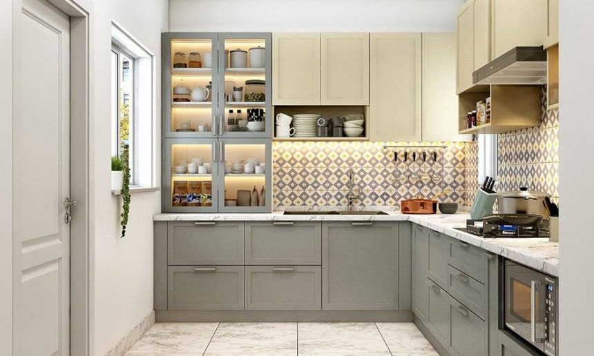 L-Shaped Modular Kitchen in Kolkata – Elegant, Functional & Affordable Designs