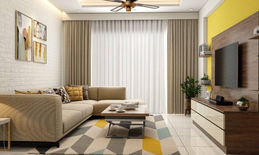 Small Living Room Interior Kolkata – Smart & Stylish Designs by Creative Interior